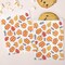 Big Dot of Happiness Fall Pumpkin Paper Treat Bags, Individual Candy Snack Favors, Greaseproof White Sandwich Cookie Bags - 25 Count